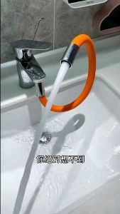Faucet extension extender rotating Water tap extension pipe kitchen getah paip
