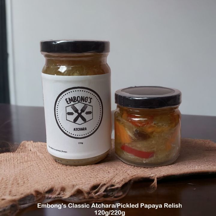 Embong's Classic Atchara/Atsara/Pickled Papaya Relish 120/220g Lazada PH