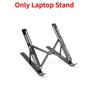Foldable Bed Tray Laptop Stand Portable Adjustable Desk For Travel Car Office Study Multi Use Pigfly