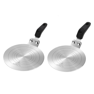 Heat Induction Plate for Mocha Pots Safe and Stable Designs High Efficiency Heat Conductor for Kitchen and Outdoor Use