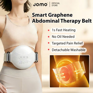 ✅SG Ready Stocks✅ JOMO Abdominal Massager Belly Massage Belt Heating Waist Abdomen Pain Relief Slimming Abdominal massage device