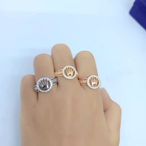 CINCIN CROWN MP FULL BULAT / CINCIN PERAK ASLI SILVER 925 LAPIS EMAS/ CINCIN FASHIOM WANITA IMPOR TERBARU