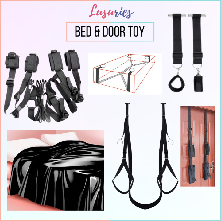 Lusuries Bdsm Sex Toy Bed Door Hand And Leg Cuff For Fetish Sex For Couple Men Women Well 9437