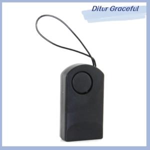 Ditur 120 Wireless Touch Sensor Security Alarm Loud Door Knob Entry Alert Anti Theft