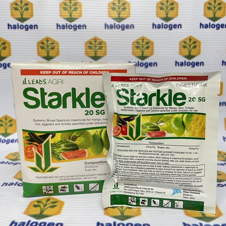 STARKLE DINOTEFURAN 20 SG NOVEL SYSTEMIC INSECTICIDE Lazada PH