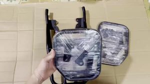 ( Hình thật video thật ) Baga sau Cảng sau xe PG1 YAMAHA Giá đỡ hông sau sơn tĩnh điện nhôm dày chắc chắn