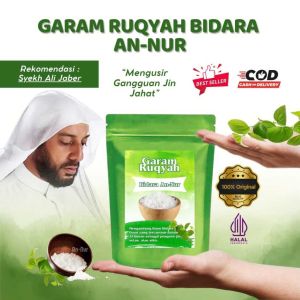 Garam Medis Suwan An-Nur Botol Plastik Halal - Garam Al-Quran dengan Daun Bidara untuk Kebersihan Jiwa