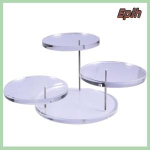 [Epih] Cupcake Stand Acrylic Display Stand For jewelry Cake Dessert Rack Party Decor