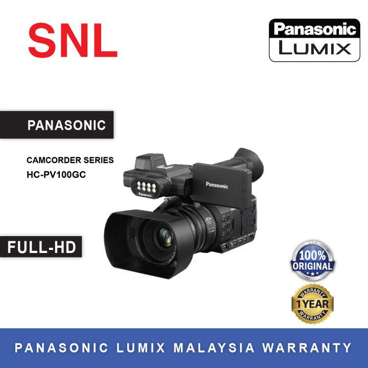 Full Hd Video Camera Pv 100 Panasonic HC-PV100 Full HD Digital
