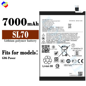 Dimi for Motorola SL70 Mobile Phone Battery G06 Power Battery 7000MAh
