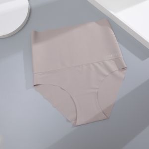 FINETOO 2pcs/Set Large Size Women Body Shaper High-Waist Shaping Panty Traceless and Seamless  Abdominal underwear S-3XL
