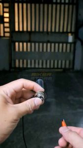 Lampu Led H6 Laser Hi Lo Beam 2 Warna Putih-Kuning Ac Dc Bebek Matic Universal - H6