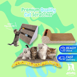 Cat Scratcher Cat Scratching Board Catnip Cat Toys Cat Accessories Tempat Cakar Kucing Mainan Kucing Aksesori Kucing