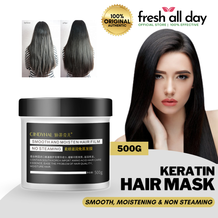 AUTHENTIC KERATIN HAIR MASK 500 g Hair Treatment Mask Deep Hair Repair ...