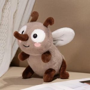 VERIDIAI Embroidery Mosquito Plush Toys Collection Cute Insect Pendants Doll Game Props  Toy 20cm/25cm Mosquito Plush Pendant Christmas Gift