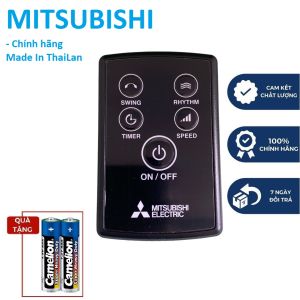 Điều khiển quạt treo tường Mitsubishi LV16-RA-SF-GY chính hãng Thái Lan remote mitsubishi quạt đứng mos mitsu
