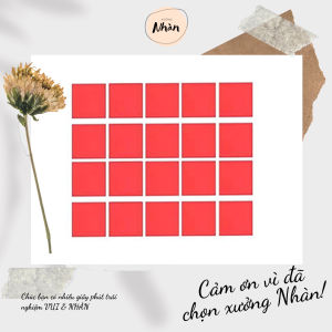 100 sáp nến vuông 2x2cm