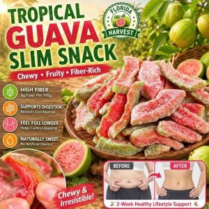 Seedless Guava Snacks Red Heart Dried Guava Delicious Preserved Fruit Healthy Snack Daily Treats Perfect For All Ages