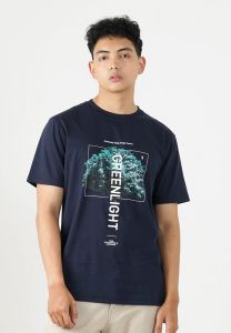 Greenlight Kaos Pria Lengan Pendek Regular Fit Katun Shady OL-C270325