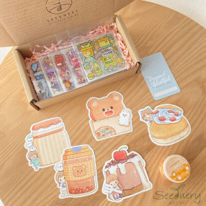 Seednery Journal Stickers Gift Box I Sticker Gift set I Stickers for Diary Decoration I Decoration Planner