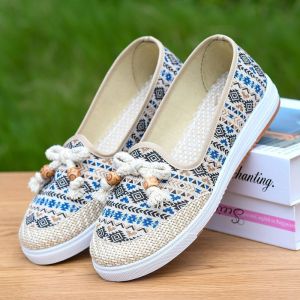 Free Shipping WomenS Canvas Shoes Non-Slip With A Durable Rubber Sole Suitable For Spring And Autumn Soft And Breathable Casual Style Versatile And Made Of Cotton