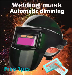 Welding Mask Auto Darkening Mask UV Protection Welding Helmet Heat Resistant Anti-Glare Goggles