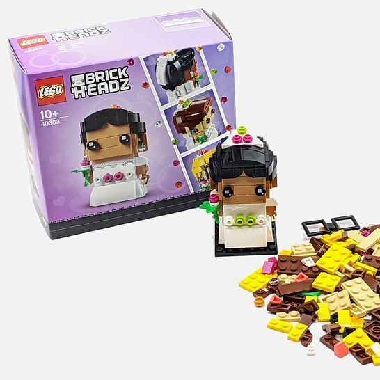 [BrickStory] Lego Brickheadz Bride (40383) | Lazada