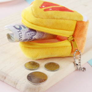 YAFEN Cute Fruit Wallet Plush Coin Purse Women Change Purse Money bag Coin Purse Cartoon Fashion Sweet For Girl Gift Multifunction New