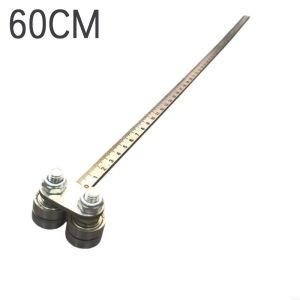 Positioning Guide for Measurement Adjustable Rail Cutting Easy to Use Precision Cutting Guide