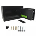 Greenfield by Winland Rust Resistant Aluminium Mini vault safe box for money Safe Mini 17-09-00170. 
