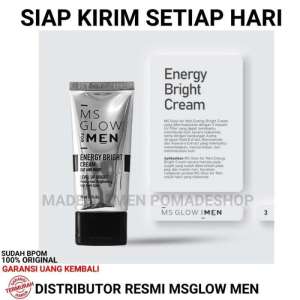 energy bright cream dan maskulin men