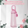 Eatkit Botol Minum Transparan 500ml Tumbler Olahraga Premium Portable  BPA Free High quality. 