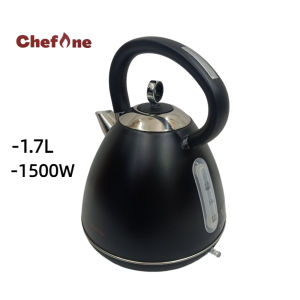 ChefOne Cordless Electric Kettle ZM-D1721-IV (1.7L)(Black)