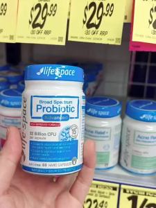 buy 3 free 1 Life-Space Broad Spectrum Probiotic 60 Capsules 32 Billion CFU Multi Strain Probiotic Australian Quality Supplement Authentic Product