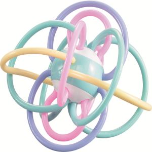 Gigitan bayi mainan bayi bola manhattan teether bayi BPA free B220