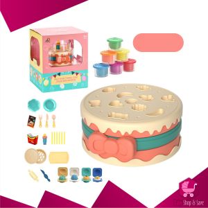 BabyShop-M305 Mainan Cetakan Playdough Set Anak Mesin Noodle Maker / Mainan Edukasi Plastisin Clay