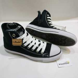 SEPATU SEKOLAH NEW BASKET 388 TINGGI PAKAI RESLETING SAMPING 34-42
