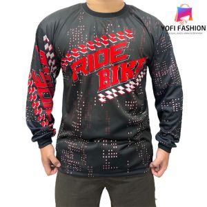 Jersey Motorcross Baju Racing Kaos Ofroad Lengan Panjang Sport