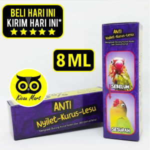 Kicau Mart Obat Burung Anti Kurus Dr. Edhi Boedhi Atasi  Nyilet Dada Titis Tidak Nafsu Makan Bulu Ngembang Lesu Kurang Gacor Untuk Murai Kacer Kenari Lovebird Anis Cucak Pleci Ciblek Dll VANKUKS