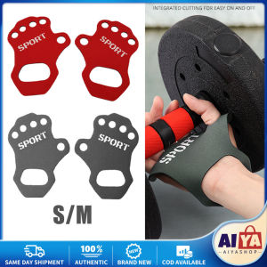 Hand Grip Palm Protector Weightlifting Rubber Palm Protector Weight Training Gloves Palms Protector Antislip Five Finger Workout Gloves