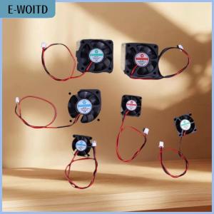 【E-WOITD】 For Heatsink Cooler Radiator J-Head Hotend 3D Pinter Parts For 3010 4010 5010 Fan 12V 5V 24V 2Pin DC Cooler Micro Cooling Fans