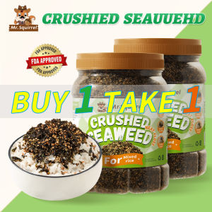 【BUY 1 TAKE 1】Mr.Squirrel Seaweed Crispy Crumbled Nori 250g Ready to Eat Pork floss seaweed