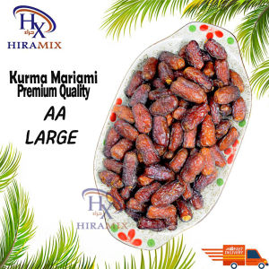 HiraMix Kurma Mariami Premium Quality Jumbo | AA Large Mariami Dates 150g-250g-500g-1kg