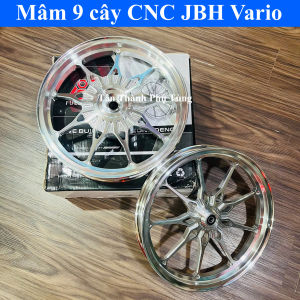 Mâm JBH CNC Click Vario 125 - 150 Kiểu MFZ ( 9 cây )