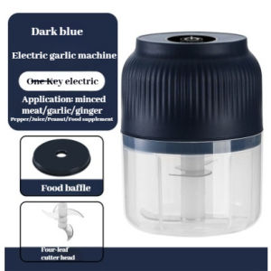 Mini Blender Garlic Chopper Electric Food Chopper Portable Blender Food Processor Meat Grinder Pengisar Serbaguna 400ml Upgrade Version