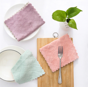 JD Home [Ready Stock] ❤ Table Cloth Table Wipe Magic Wipe Cleaning Cloth Towel Dish Cloth Kitchen Cloth /Kain Meja Kain pinggan Kain Viral 桌布 洗碗布 Makeup Remover Cloth - Lazada