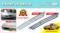 Proton Wira Front Up Grille Grill Carbon Silver. 