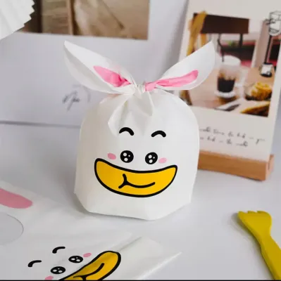 50pcs Cute Thick Goodies Bag/ Cookies Candy Goodies Bag/ Gift Bags