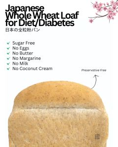 Kenkoupan Roti Tawar Gandum Diet Diabetes | Bebas Kolesterol Rendah Kalori Tanpa Pengawet