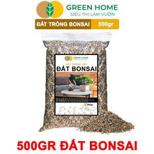 Mua 5 tặng 1 - Đất Trồng Cây Bonsai Greenhome Bao 500GR Promix Trộn Sẵn Tiện Dụng Giữ Ẩm Tốt Thoáng Khí Rễ Tốt